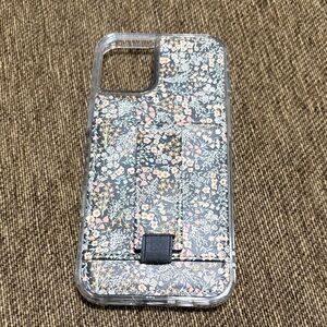 Walli Floral Patterned Phone Case for iPhone 16 plus. New!